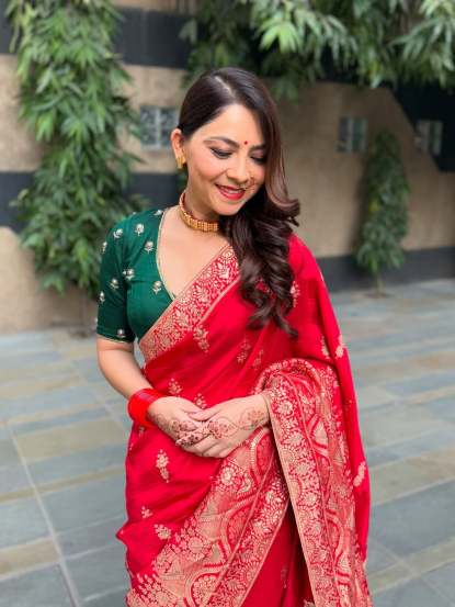 Sonalee kulkarni vat purnima 2025 look