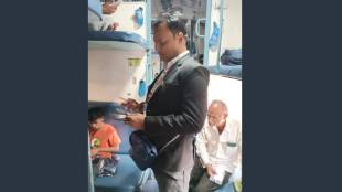 Chief Ticket Inspector Alok Kumar Jha sets record