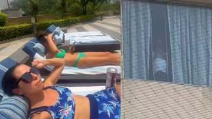 US tourists Women in swimsuit at gurugram hotel filmed