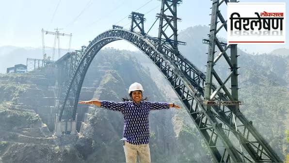 G Madhavi Latha helped construct the Chenab rail bridge