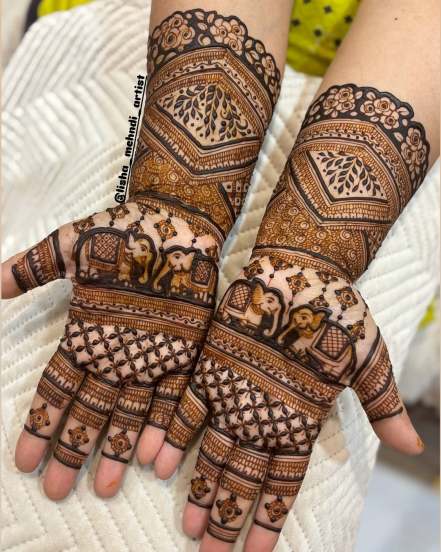 Vat Purnima 2025 Mehndi Design