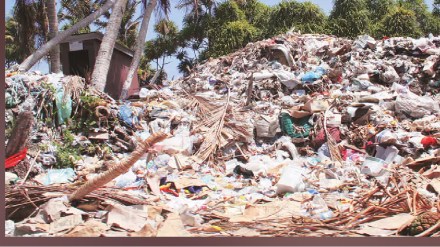 Opposition to the proposed waste project in Hadapsar pune print news