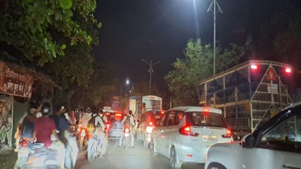 Kalyan Badlapur Road traffic jam, traffic jam,