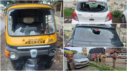 Pimpri Chinchwad vehicles windows smashed , Pimpri Chinchwad latest news, Pimpri Chinchwad marathi news,