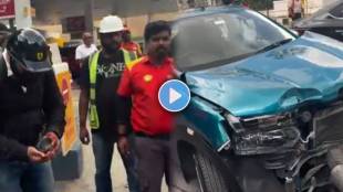 Woman Abuses Bleeding Biker After Car Bike accident