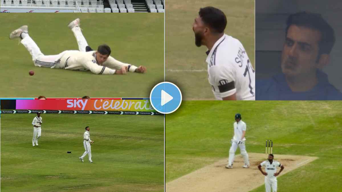 IND vs ENG: “अरे ए…” यशस्वी जैस्वाल पुन्हा सोपी कॅच केली ड्रॉप; मोहम्मद सिराज संतापून जोरात ओरडला; गौतम गंभीरने…; VIDEO