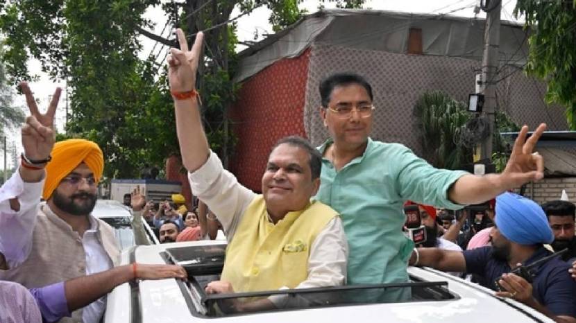 aam aadmi party win in punjab assembly bypoll election (PTI Photo)