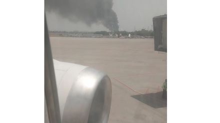 Indian Airlines ahmedabad london flight crash at Ahmedabad airport 1988 accident history