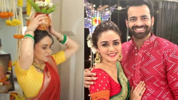 Amruta Khanvilkar on gettng trolled for performing pooja without Himanshu malhotra says tit does not effects me