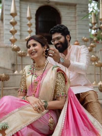 ankita walawalkar celebrates vat purnima
