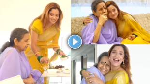 usha nadkarni went to ankita lokhande home as pavitra rishta serial