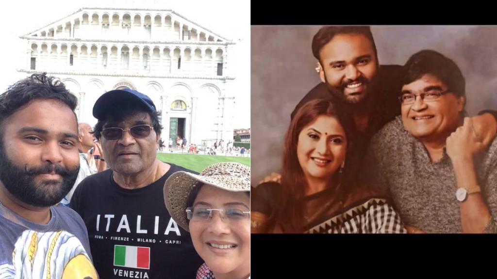 ashok saraf son aniket shares special post for father