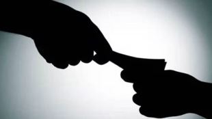 Naib Tehsildar demanded a bribe from the farmer.