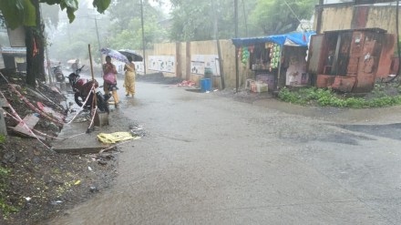 palghar very few rains in red alert