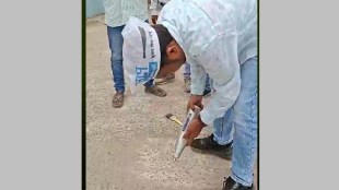 Chandrapur potholes