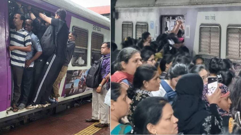 News updates on Central train delays in marathi