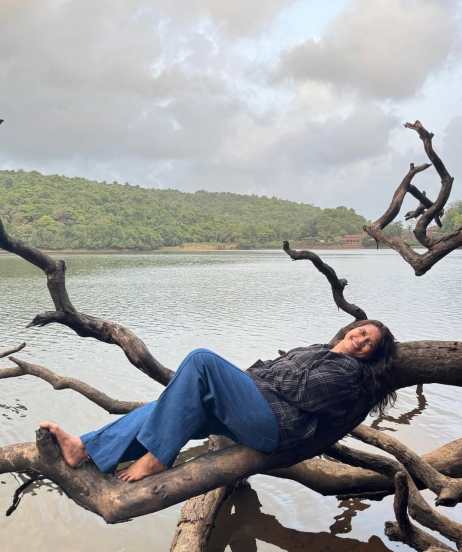 marathi actress chhaya kadam kokan trip actress shares beautiful photos