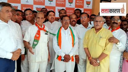 set back for congress jalgaon district old party officials joining bjp Zilla Parishad Panchayat Samiti Elections