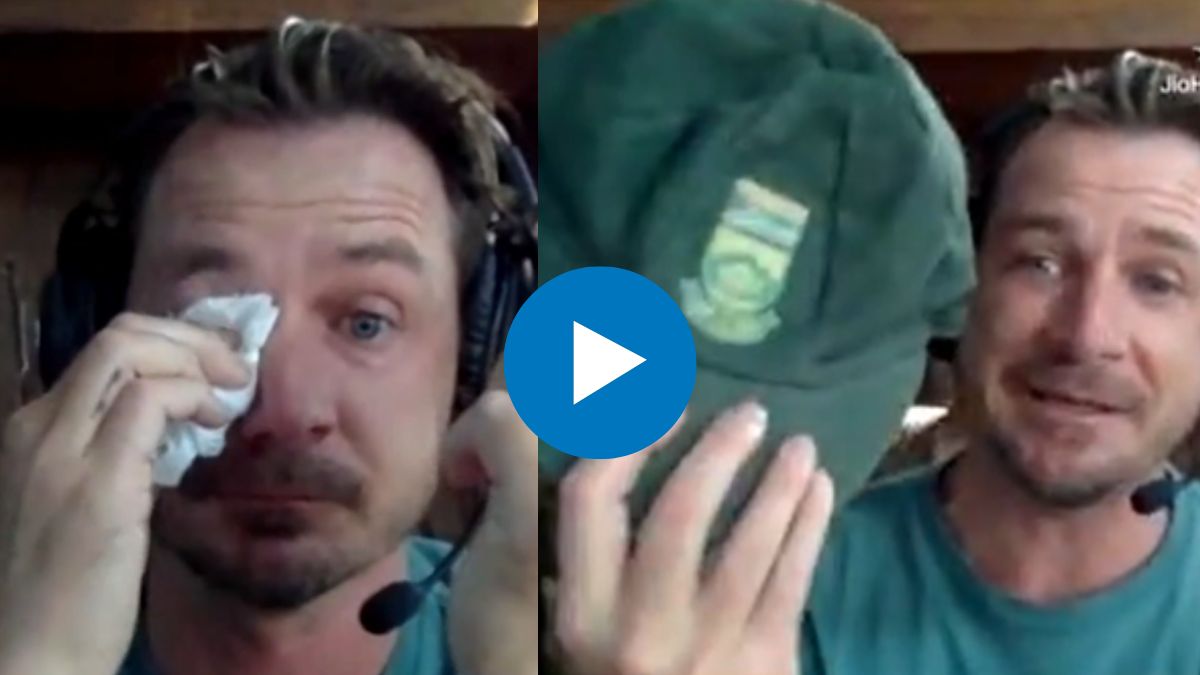 Dale Steyn: हातात दक्षिण आफ्रिकेची कॅप, डोळ्यात पाणी; ऐतिहासिक विजयानंतर लाईव्ह मुलाखतीदरम्यान डेल स्टेन रडला, पाहा Video