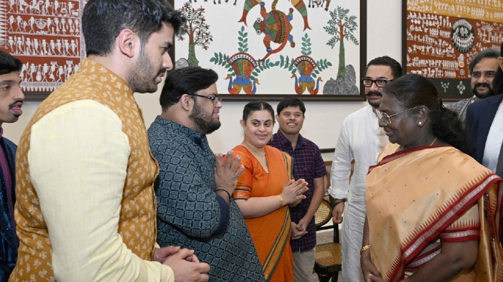 President Draupadi Murmu statement on the movie Sitare Zameen Par Mumbai print news