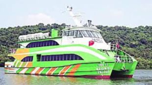 uran sea transport from JNPA to Mumbai new electric e boat service starting from monday