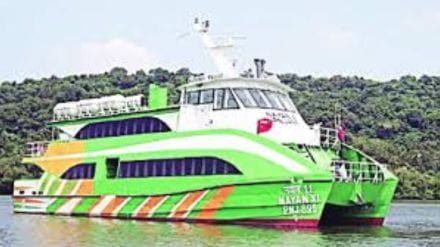 uran sea transport from JNPA to Mumbai new electric e boat service starting from monday