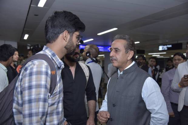 Flight carrying students from Armenia had landed in Delhi-Cover pic