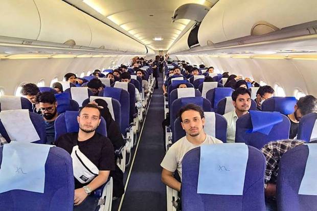 Flight carrying students from Armenia had landed in Delhi-Cover pic