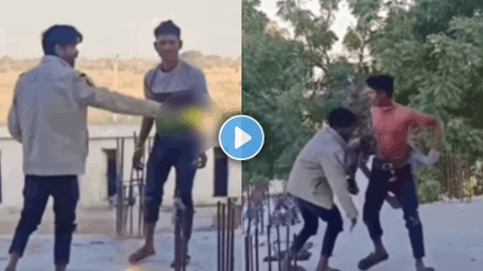 Shocking video of Fire stunt young man burn in fire viral video on social media
