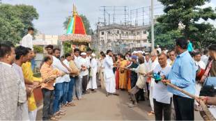 first ever Jagannath Rath Yatra in Karad by ISKCON received a great response