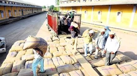 grain distribution labour problems news in marathi