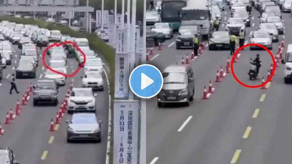 traffic police scooty guy funny video viral