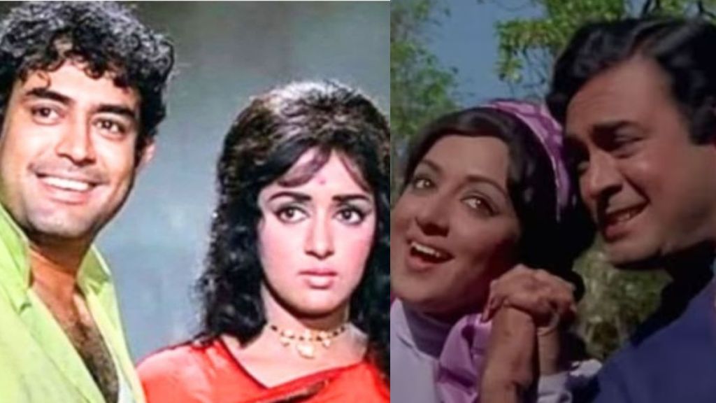 hema malini and sanheev kumar