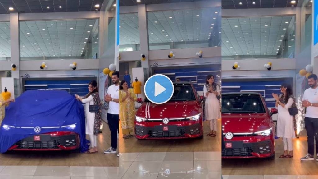 Marathi Actress Heymal Ingley New Car Marathi Actress Heymal Ingley New Car