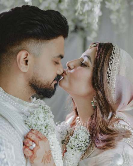 who is rocky jaiswal hina khan long time boyfriend and now husband
