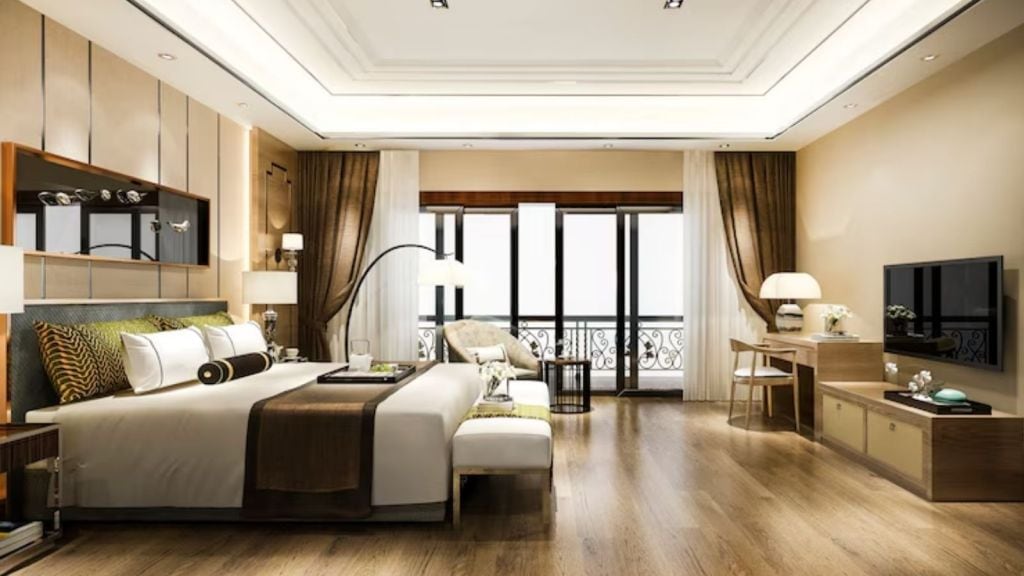 No clocks in hotel room