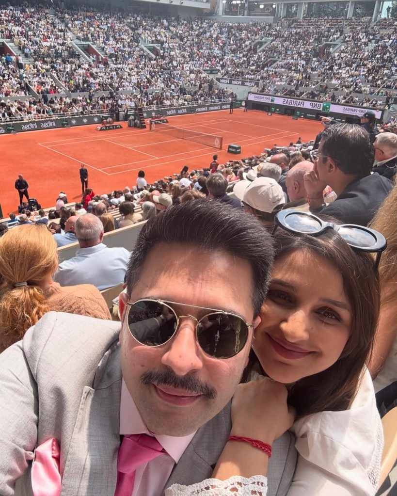 Parineeti Chopra Raghav Chadha Romance in Paris Latest Photos | Parineeti Chopra Raghav Chadha Paris Romance with French Open 2025 Final Match