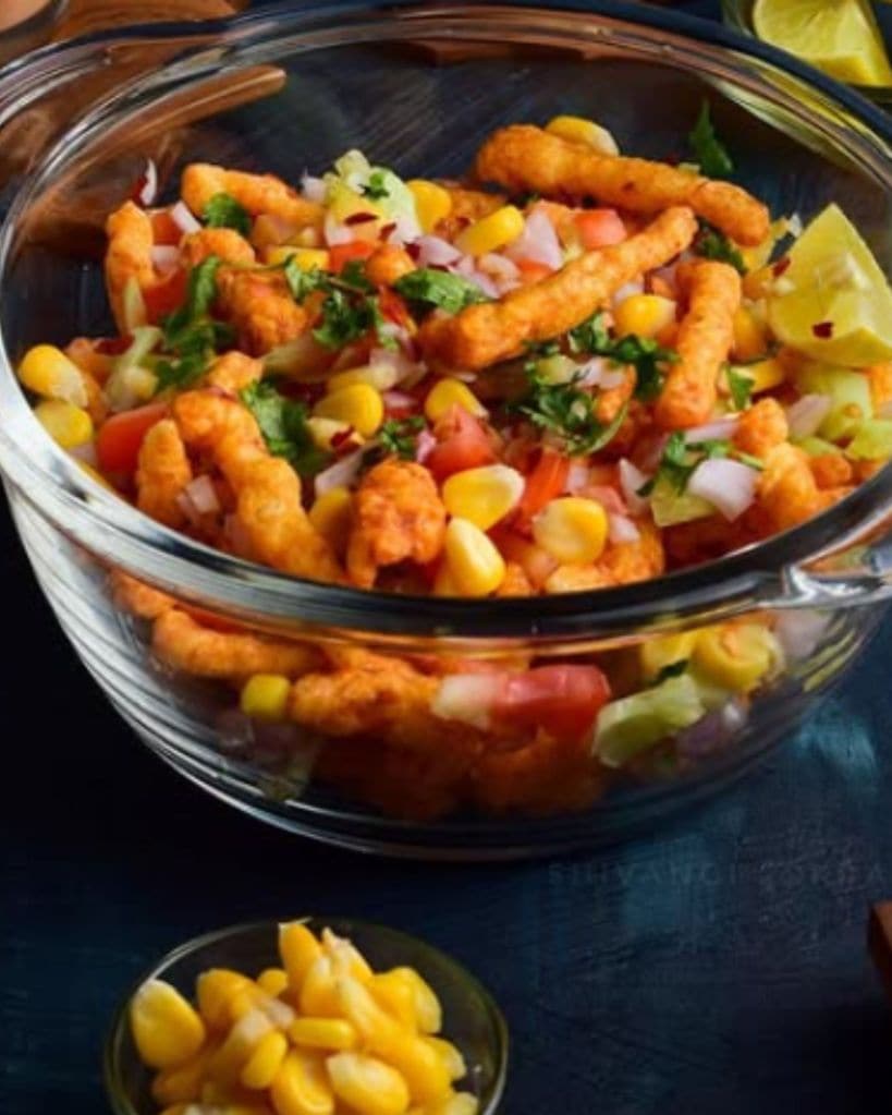 kurkure chaat recipe