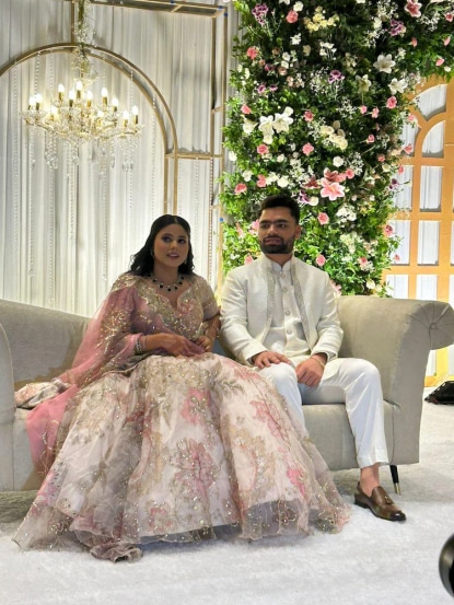 Rinku Singh & MP Priya Saroj Engagement Photo