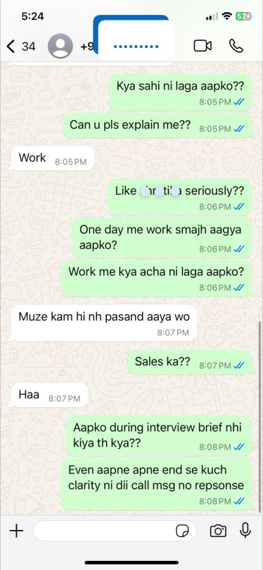 employee who quit on first day HR viral Linkedin post sparks work culture debate 