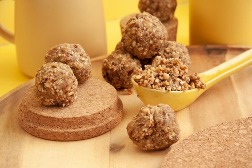 Almond Peanut Butter Energy Balls