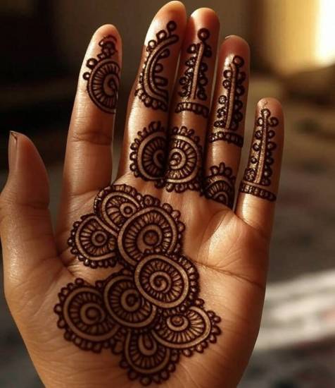 Mandala mehndi patterns