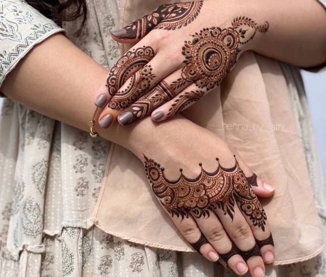 mehndi designs for wedding