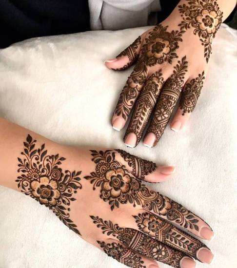 mehndi designs for office