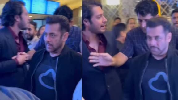 Salman Khan’s Bodyguard Pushes Away Junaid Khan At Sitaare Zameen Par Premiere