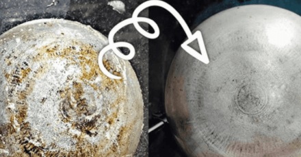 kadhai black stains and oil stains remove tips how to clean aluminium utensils