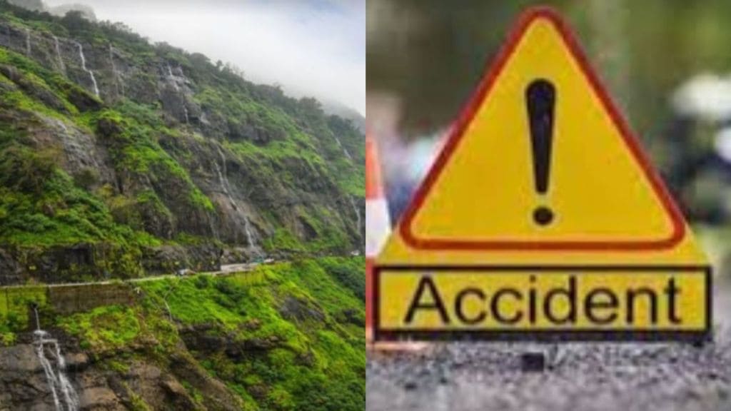 kalyan malshej ghat accident mumbai tourist car hits villager Killed on the spot