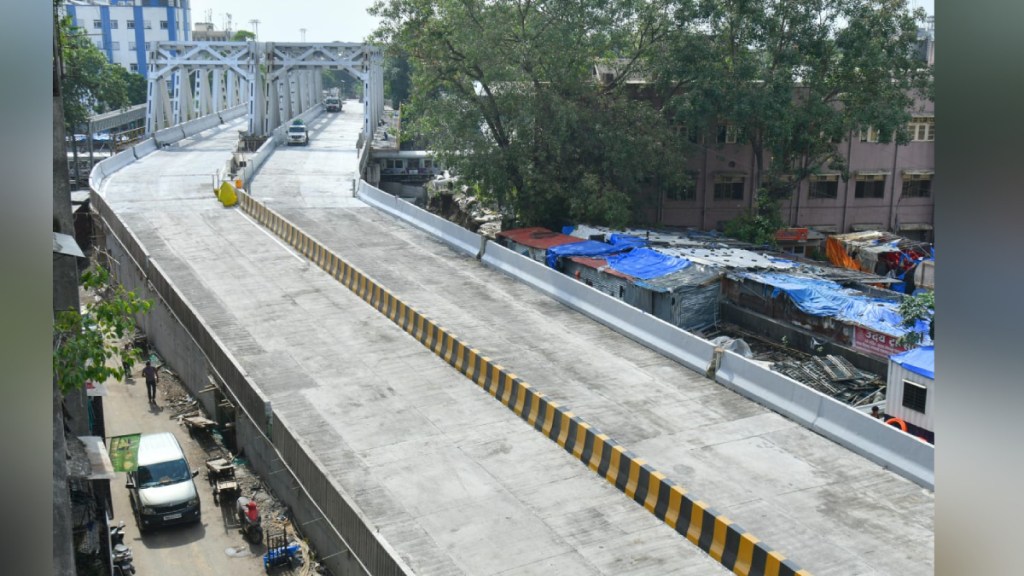 Karnak Flyover Main construction completed within planned time frame Mumbai print news