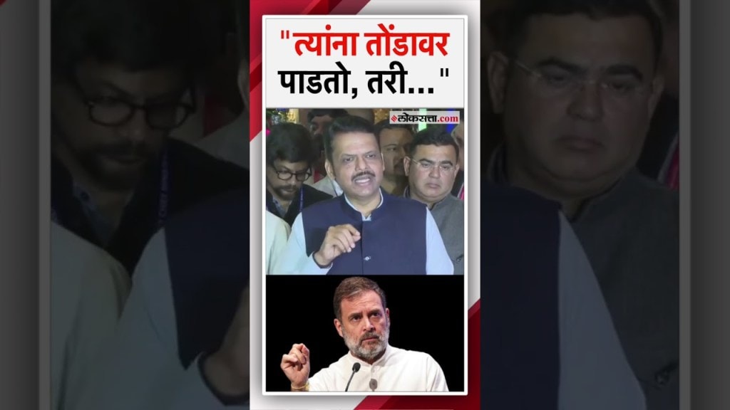 "यह पब्लिक है सब जानती है!", राहुल गांधींच्या आरोपांवर देवेंद्र फडणवीसांचं उत्तर