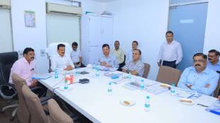 New survey of Morna Vidrupa river flood line meeting held in mantralaya